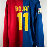 FC Barcelona 2008/09 Heimtrikot – Bojan #11 – Langarm