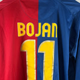 FC Barcelona 2008/09 Heimtrikot – Bojan #11 – Langarm