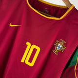 Portugal 2002 Heimtrikot – Rui Costa #10 – Größe XL