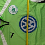 VfL Wolfsburg 2000/01 Heimtrikot – Größe L Unterschriften