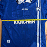 Schalke 04 1996/97 Vintage Heimtrikot - XXL - Kärcher