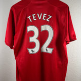 Manchester United 2007/08 Heimtrikot – Carlos Tévez #32 – Größe L