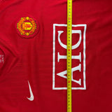 Manchester United 2007/08 Heimtrikot – Carlos Tévez #32 – Größe L