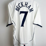 England 2002 Heimtrikot – Beckham (L)