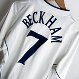 England 2002 Heimtrikot – Beckham (L)