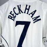 England 2002 Heimtrikot – Beckham (L)