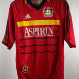 Bayer 04 Leverkusen 1998–2000 Aspirin Heimtrikot – Größe M