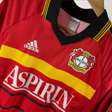 Bayer 04 Leverkusen 1998–2000 Aspirin Heimtrikot – Größe M