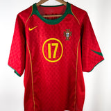 Portugal 2004 Ronaldo #17 Heimtrikot (M)
