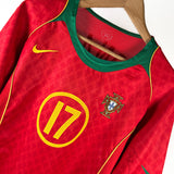 Portugal 2004 Ronaldo #17 Heimtrikot (M)