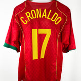 Portugal 2004 Ronaldo #17 Heimtrikot (M)
