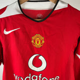 Manchester United 2004 Cristiano Ronaldo Heimtrikot (S) – Langarm