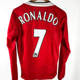 Manchester United 2004 Cristiano Ronaldo Heimtrikot (S) – Langarm