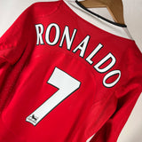Manchester United 2004 Cristiano Ronaldo Heimtrikot (S) – Langarm
