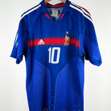 Frankreich 2004 Zidane Heimtrikot (L) France
