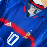 Frankreich 2004 Zidane Heimtrikot (L) France