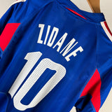 Frankreich 2004 Zidane Heimtrikot (L) France