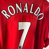 Manchester United 2004 Heimtrikot – Ronaldo (#7) – L
