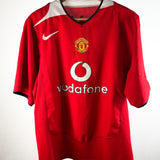 Manchester United 2004 Heimtrikot – Ronaldo (#7) – L