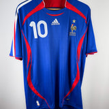 Frankreich 2006 Zidane #10 Heimtrikot (L) France