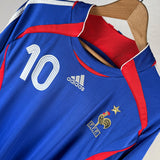 Frankreich 2006 Zidane #10 Heimtrikot (L) France
