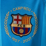 FC Barcelona 2007/08 Ronaldinho Jubiläumsauswärtstrikot (L)