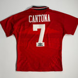 Manchester United 1994/95 Heimtrikot – Cantona #7 – Größe M – Gut