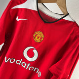 Manchester United Langarm Trikot – Keane (#16) 2004/05 – M