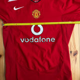 Manchester United Langarm Trikot – Keane (#16) 2004/05 – M
