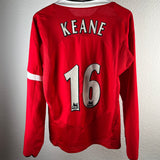 Manchester United Langarm Trikot – Keane (#16) 2004/05 – M