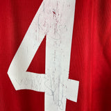 Reeb Vintage Heimtrikot Bayer 04 Leverkusen Aspirin 98/99 Autogramm