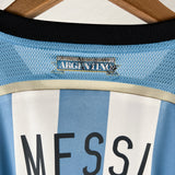 2014/15 ARGENTINIEN MESSI #10 LANGARM Heim Trikot (M) ADIDAS