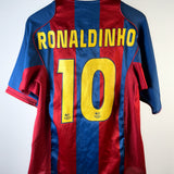 FC Barcelona 2004 Trikot – Ronaldinho (#10) – M