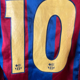 FC Barcelona 2004 Trikot – Ronaldinho (#10) – M