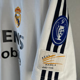 Real Madrid 2002 Trikot – Zidane (#5) Champions League Patches – M