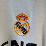 Real Madrid 2002 Trikot – Zidane (#5) Champions League Patches – M