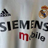 Real Madrid 2002 Trikot – Zidane (#5) Champions League Patches – M