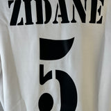 Real Madrid 2002 Trikot – Zidane (#5) Champions League Patches – M