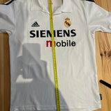 Real Madrid 2002 Trikot – Zidane (#5) Champions League Patches – M