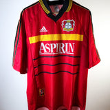 Bayer 04 Leverkusen 1998-2000 Aspirin Trikot – L