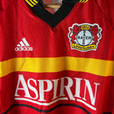 Bayer 04 Leverkusen 1998-2000 Aspirin Trikot – L