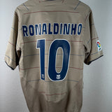 FC Barcelona 2004/05 Drittes Trikot – Ronaldinho #10 – Größe M
