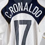 Portugal 2004 Auswärtstrikot – Ronaldo #17 – Größe M