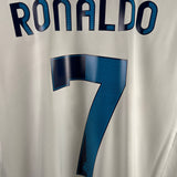 Original Real Madrid 2012 Langarmtrikot – Cristiano Ronaldo (#7) – L