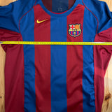 Barcelona 2004/05 Heimtrikot – XL