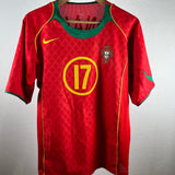 Portugal 2004 Ronaldo #17 Heimtrikot (M)