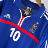 Frankreich F.F.F. 2000 Heimtrikot – Zidane #10 (XL) France