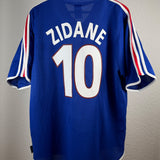 Frankreich F.F.F. 2000 Heimtrikot – Zidane #10 (XL) France