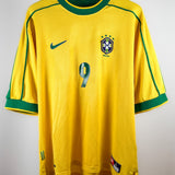 Brasilien Brazil 1998 Heimtrikot (L)