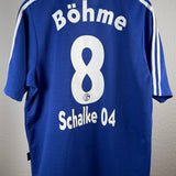 FC Schalke 04 2001/02 Heimtrikot – Böhme #8 (L)